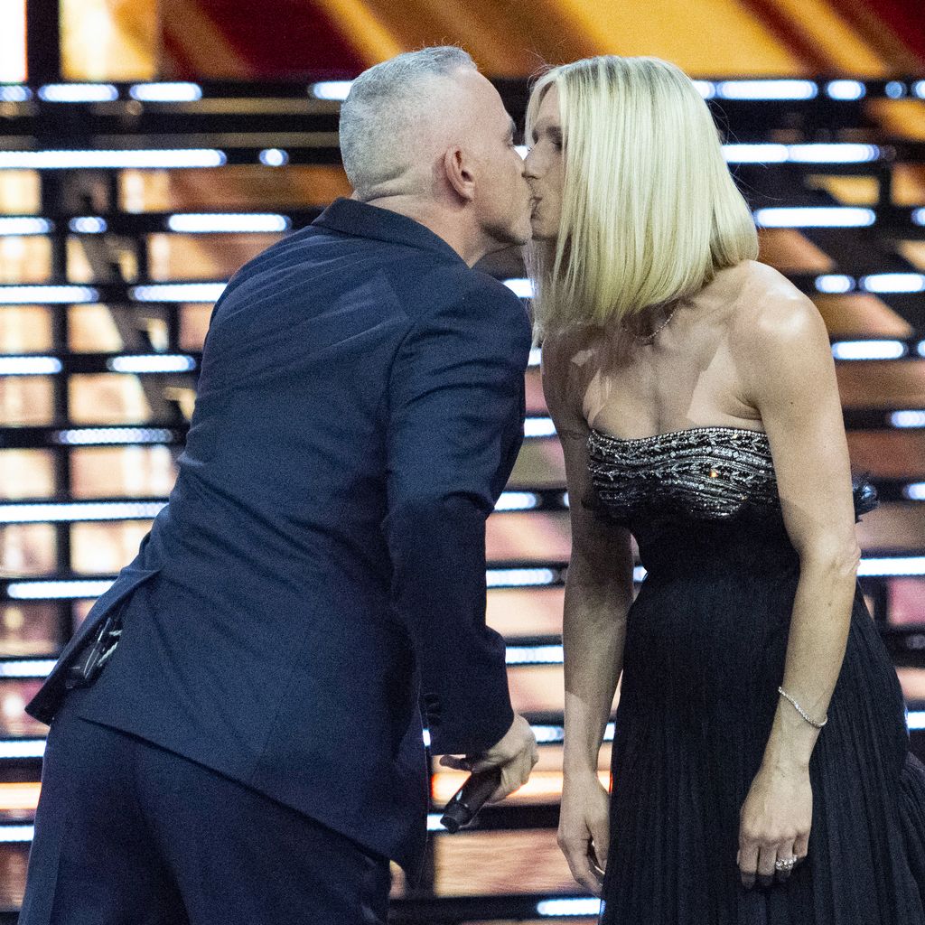 Eros Ramazzotti und Michelle Hunziker im Februar 2022