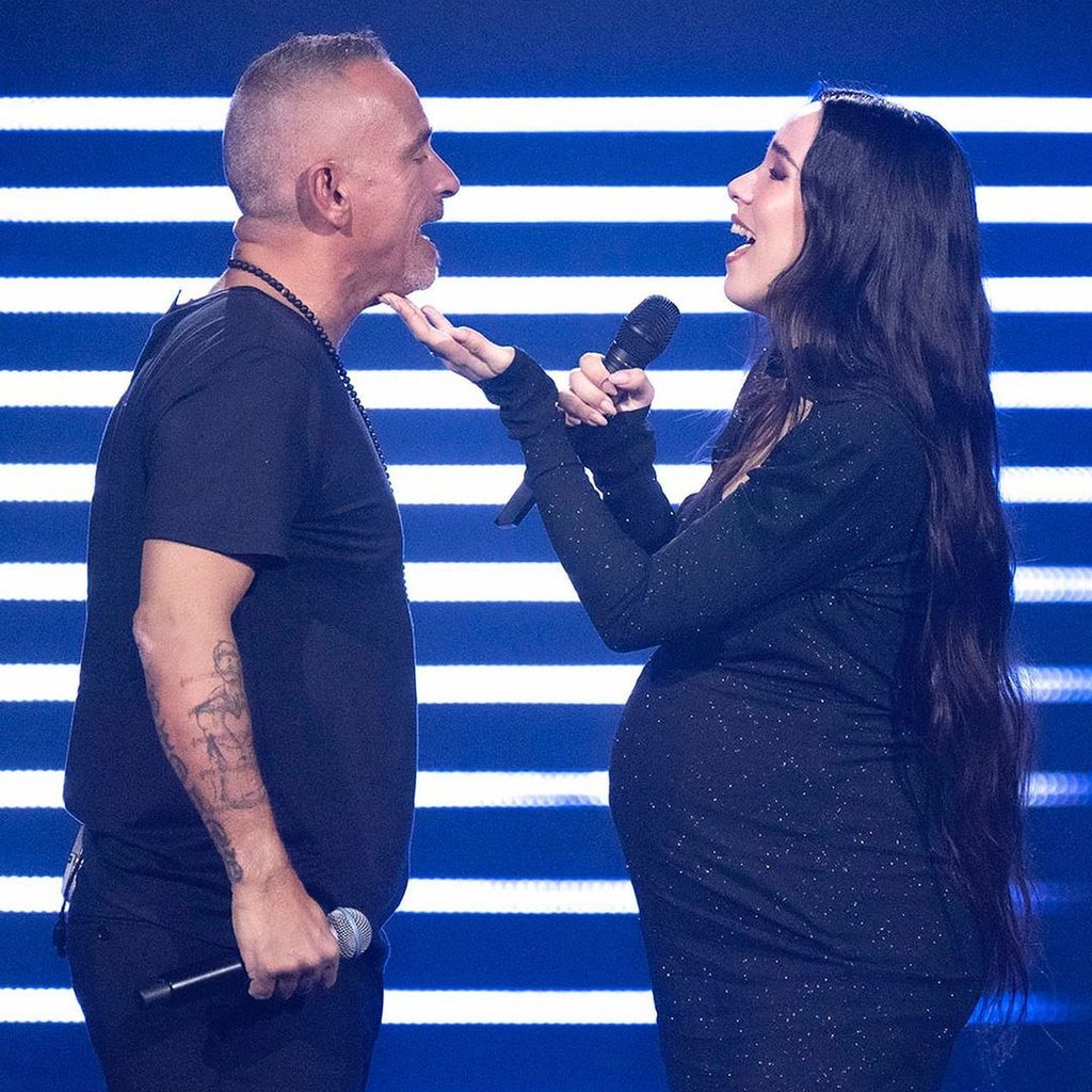 Eros und Aurora Ramazzotti im Februar 2023