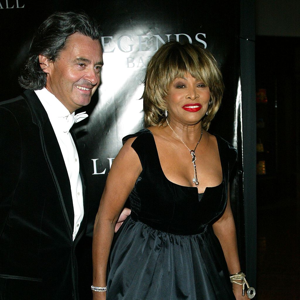 Erwin Bach und Tina Turner im Mai 2005