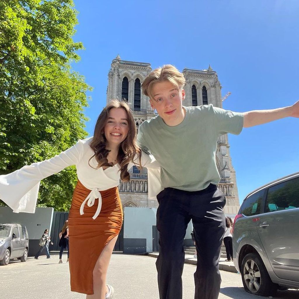 Eske Hohlen und Iggi Kelly in Paris im Mai 2022