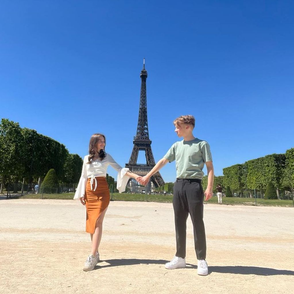 Eske Hohlen und Iggi Kelly in Paris im Mai 2022