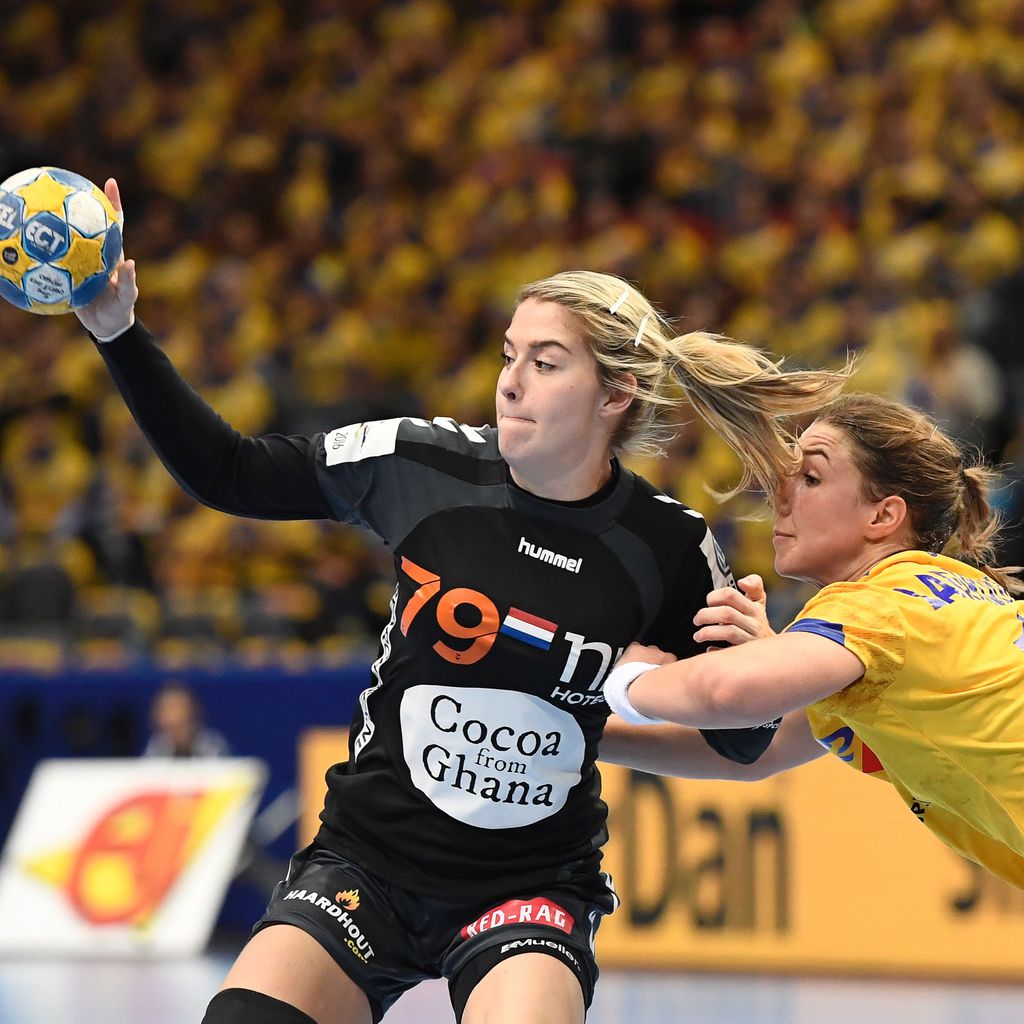 Handballspielerinnen Estavana Polman und Anna Lagerquist