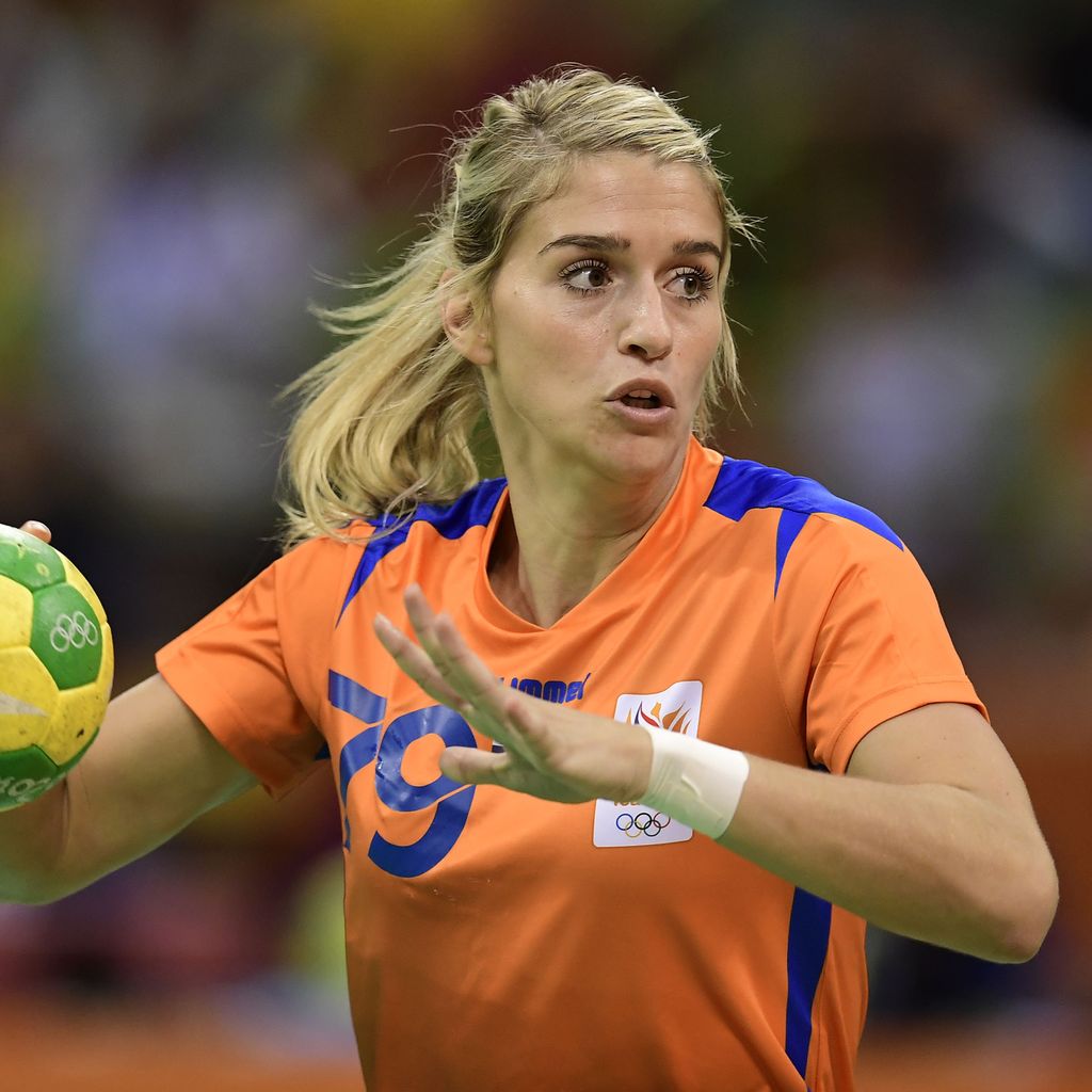 Estavana Polman beim Halbfinal-Spiel gegen Frankreich bei Olympia in Rio 2016
