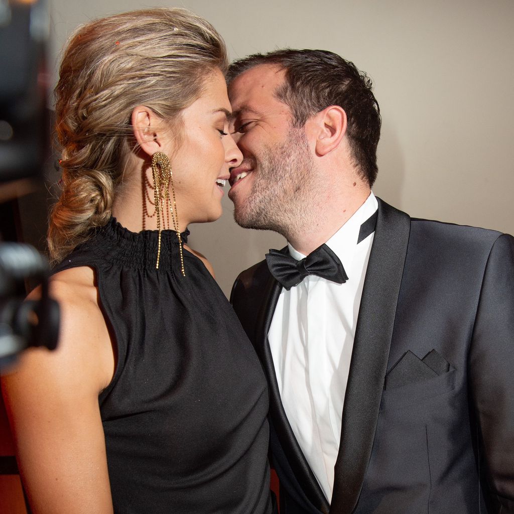 Estavana Polman und Rafael van der Vaart in Amsterdam