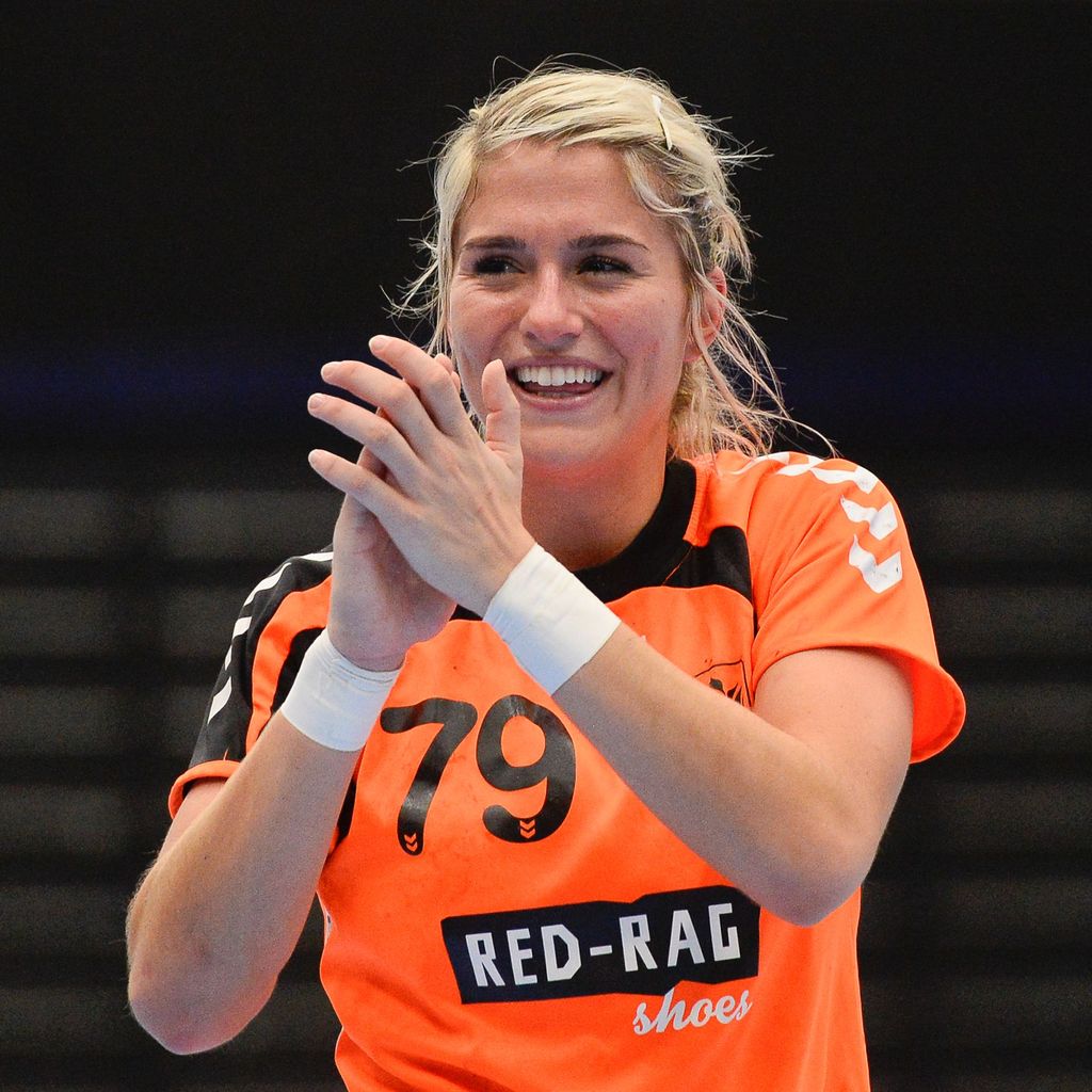 Estavana Polman bei einem Handballspiel