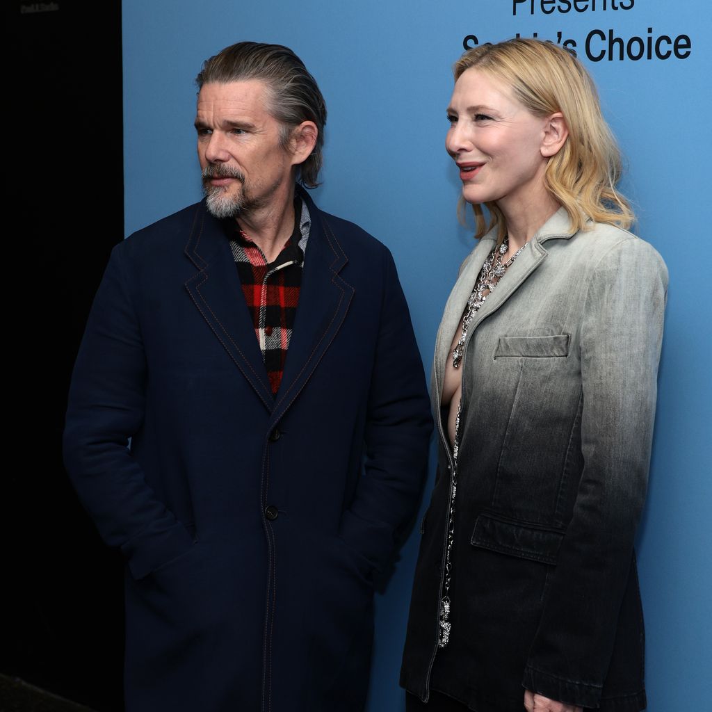 Ethan Hawke und Cate Blanchett bei einem Screening von "Sophies Entscheidung"