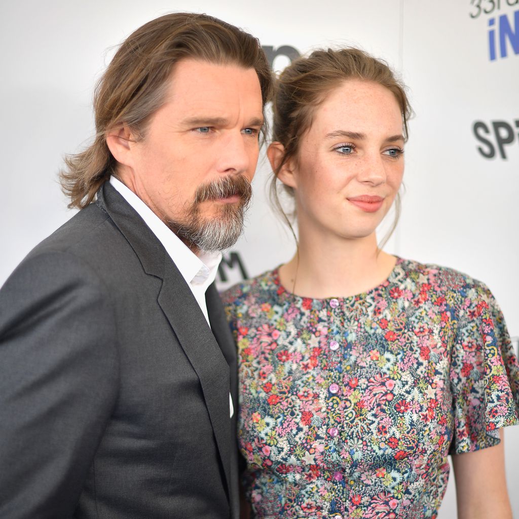 Ethan Hawke und seine Tochter Maya