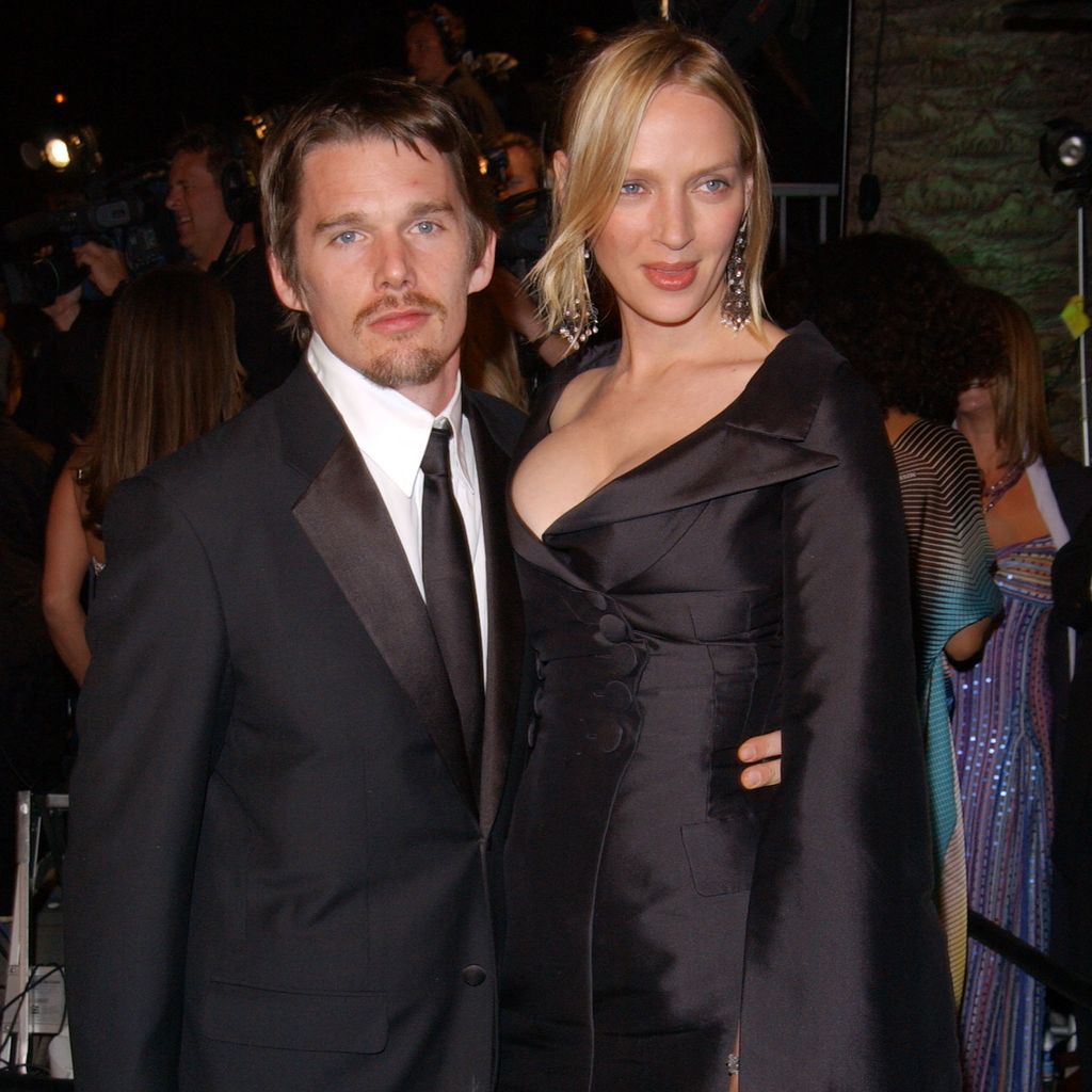 Ethan Hawke und Uma Thurman, 2002
