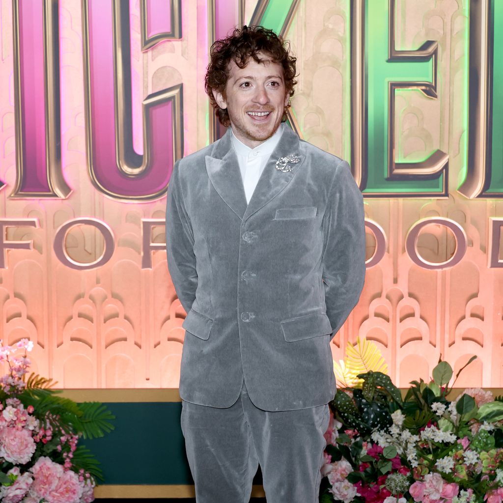 Ethan Slater bei der Premiere von "Wicked: For Good!" in der David Geffen Hall in New York