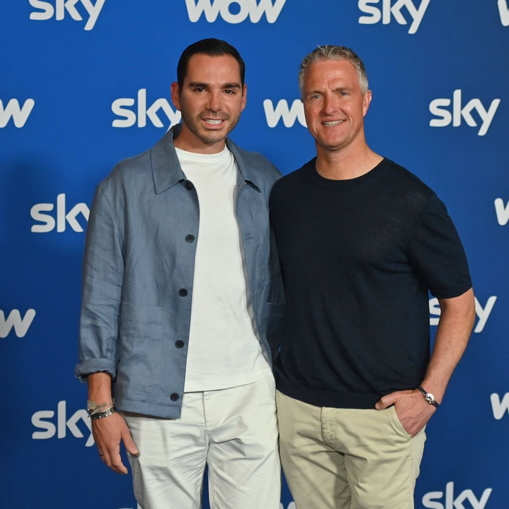 Ralf Schumacher und Etienne Bousquet-Cassagne, Sky Spotlight im Hotel Bayerischer Hof