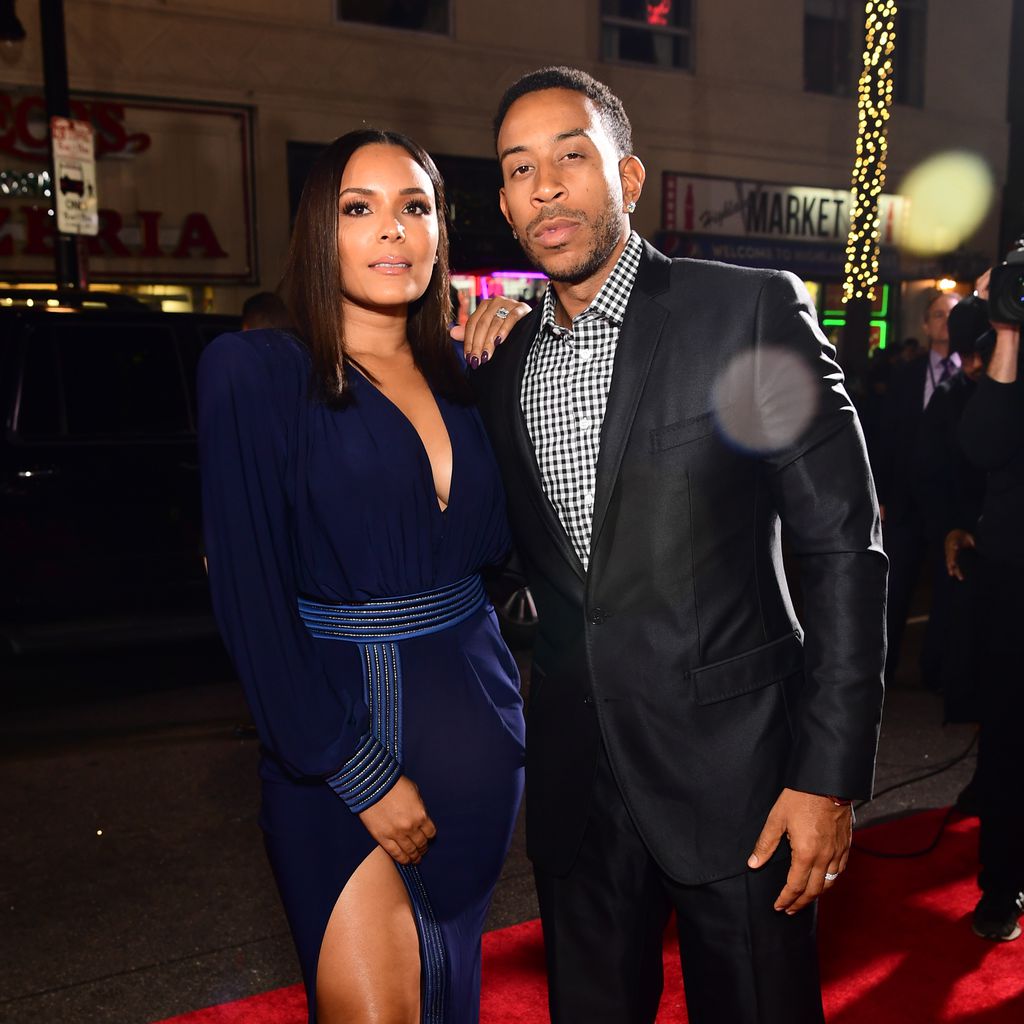 Eudoxie und Ludacris bei einer Filmpremiere in Hollywood