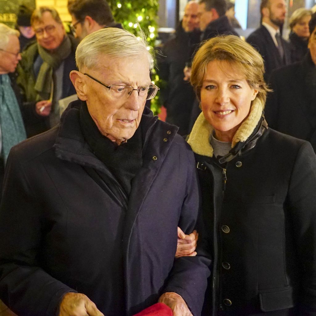 Eugen Block mit seiner Tochter Christina Block beim Neujahrsempfang "Punsch unterm Dach" im Hotel Grand Elysée Hamburg 2026