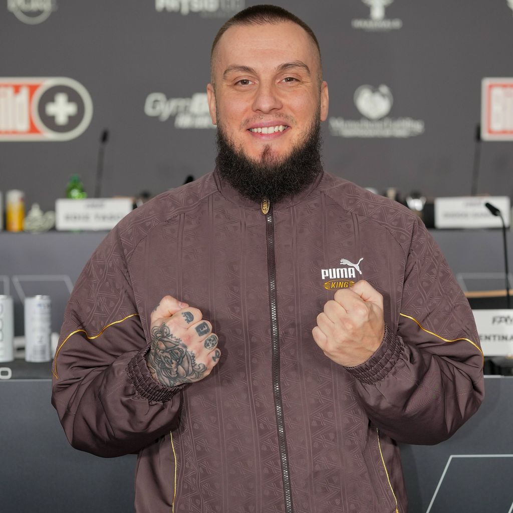 Eugen Lopez bei der Pressekonferenz zur vierten Ausgabe von Fame Fighting – Promiboxen im Atlantic Hotel Essen