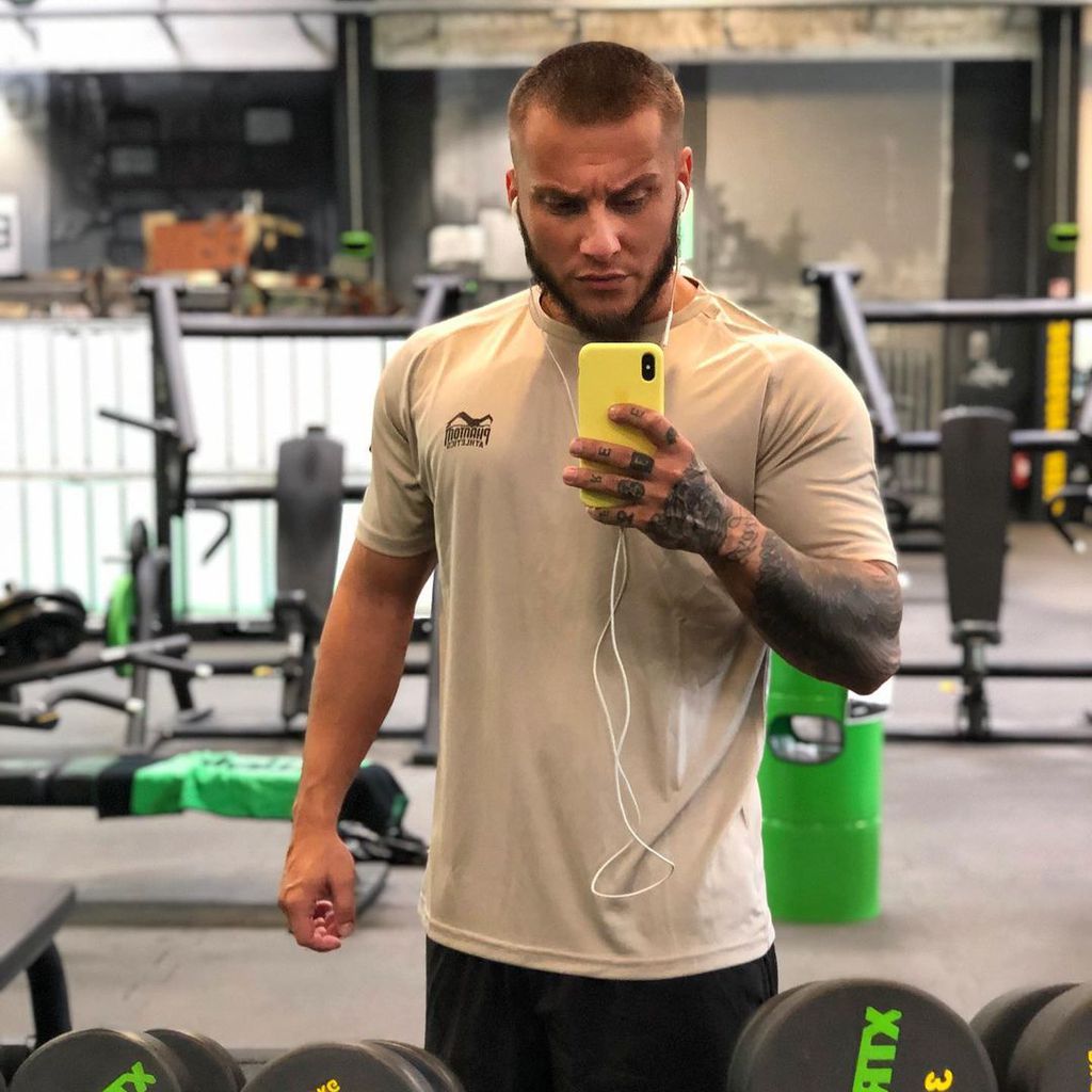 Eugen Lopez im Fitnessstudio