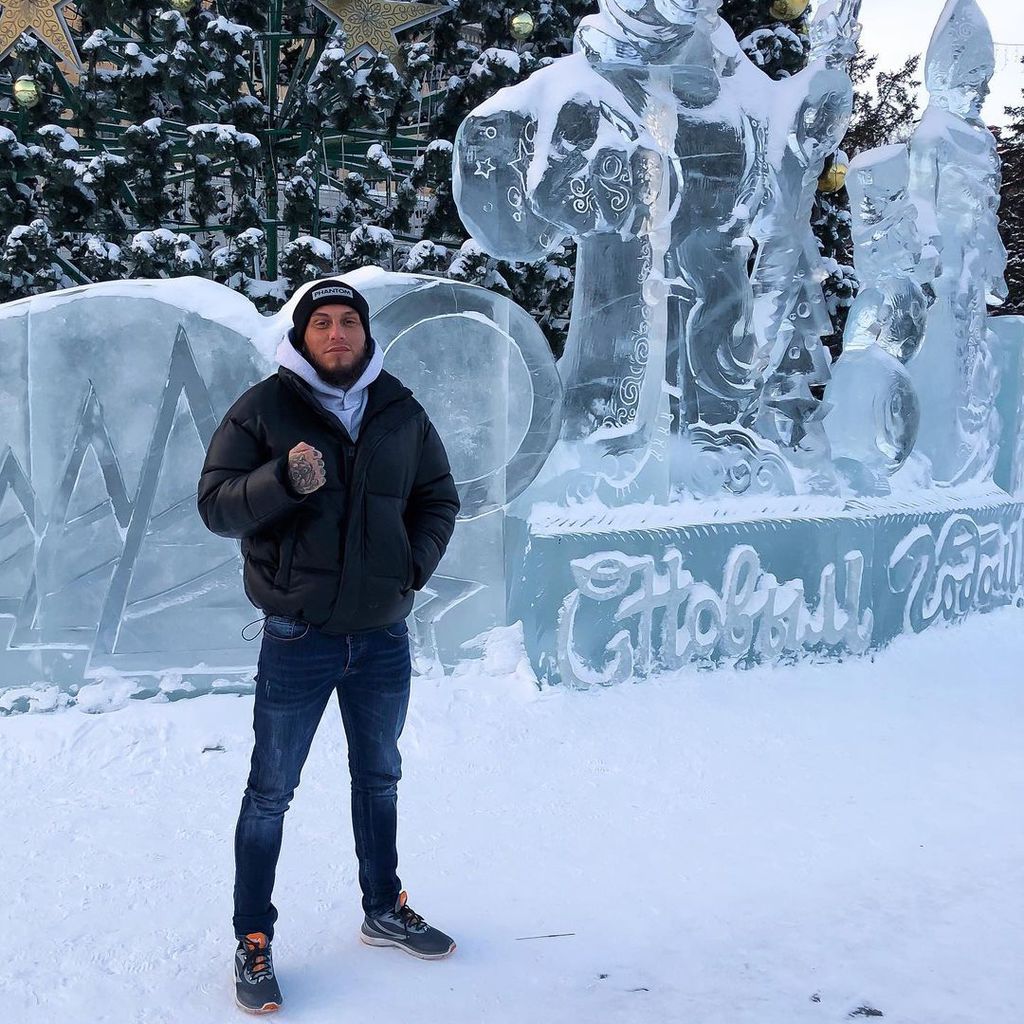 Eugen Lopez in Tomsk in Sibirien im Dezember 2020
