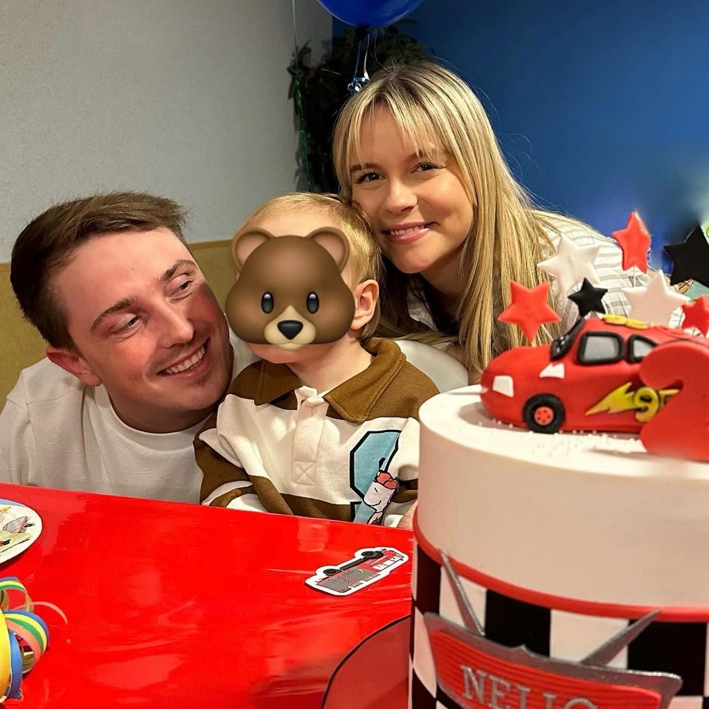 Eugen, Nelio und Dagi Bee an seinem 2. Geburtstag