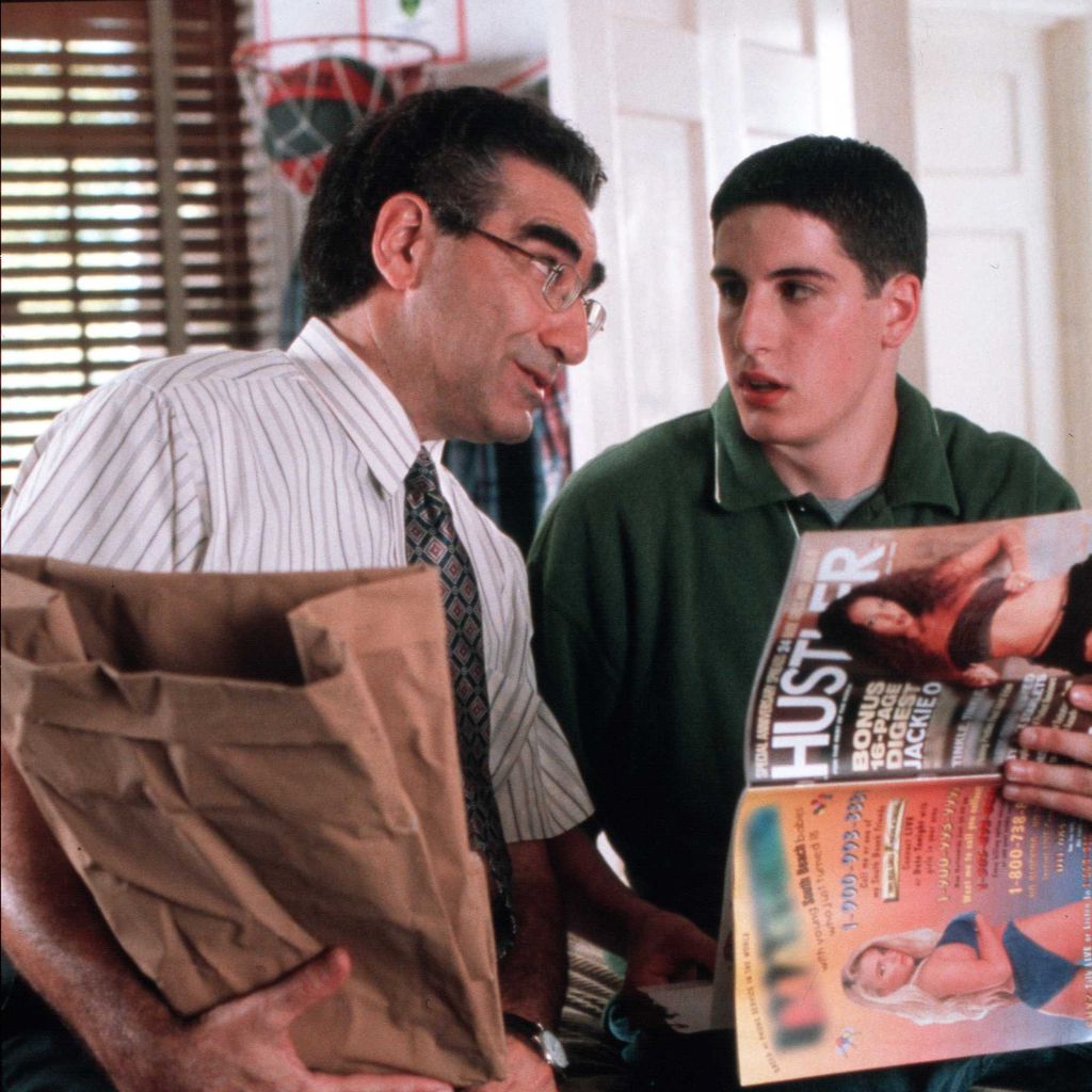 Eugene Levy und Jason Biggs in "American Pie"