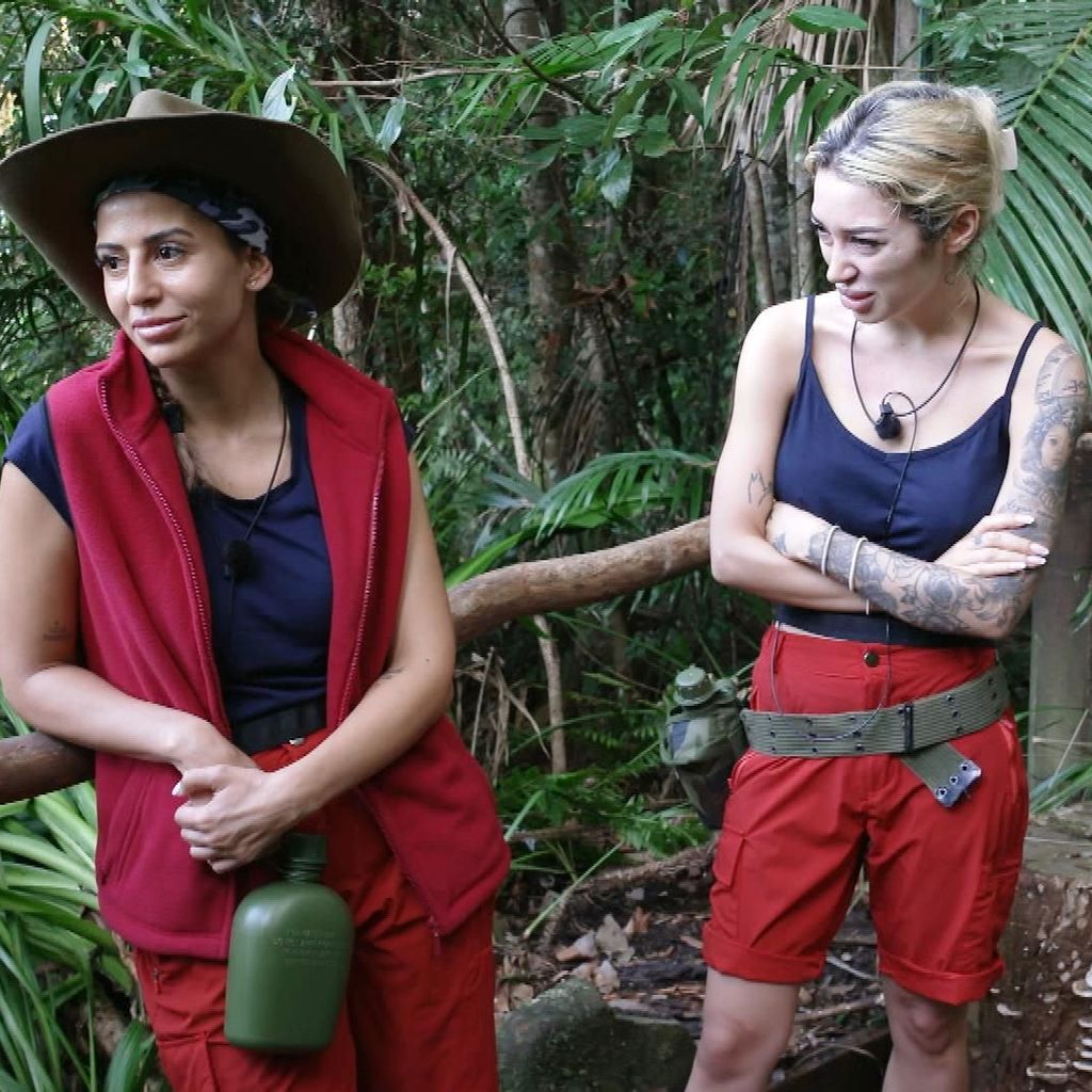 Eva Benetatou und Ariel im Dschungelcamp 2026