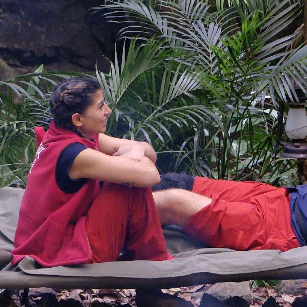 Eva Benetatou und Hubert Fella im Dschungelcamp 2026