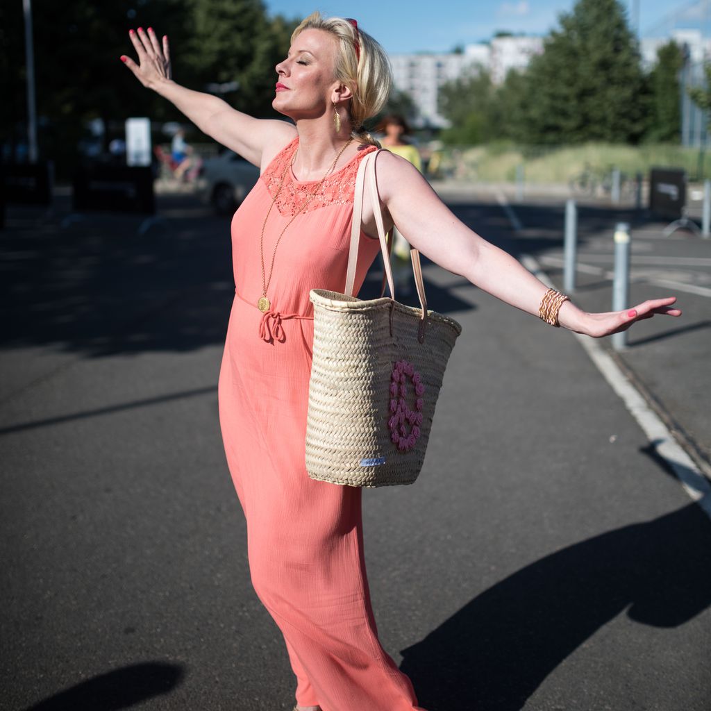 Eva Habermann bei der Fashion Week 2016 in Berlin