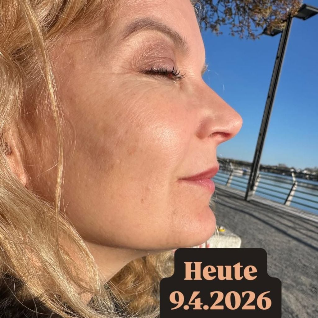 Eva Imhof zeigt sich glücklich im April 2026