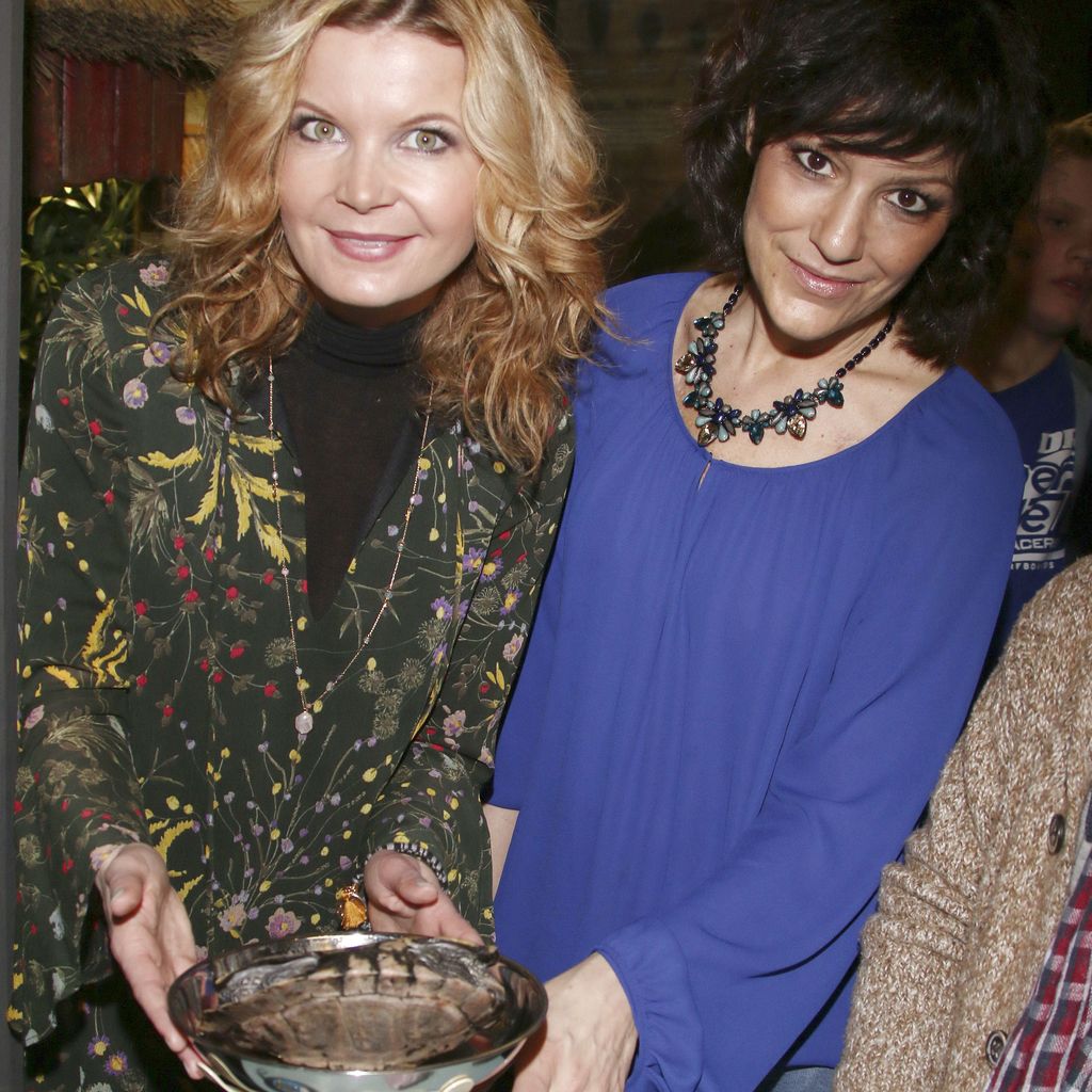Eva Imhof und Miriam Pielhau im "Sealife" Timmendorfer Strand im März 2016