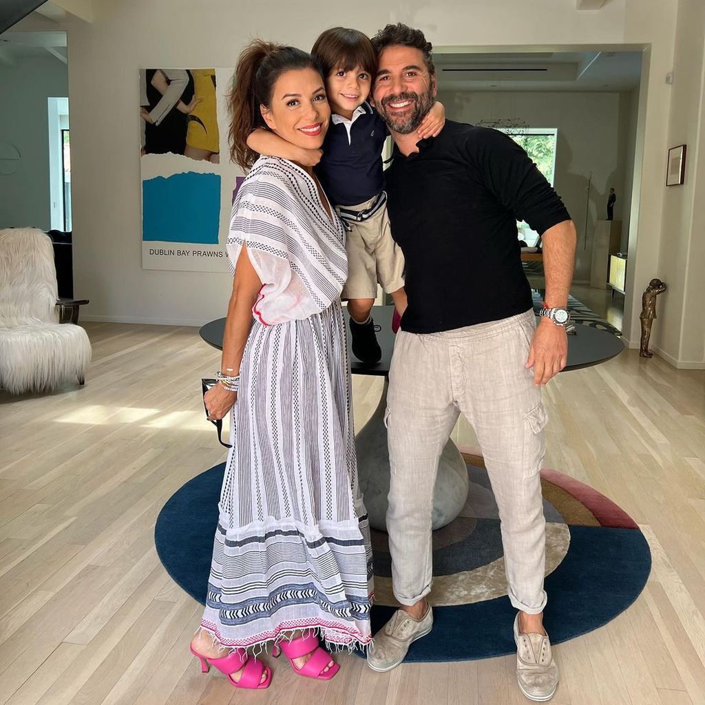 Eva Longoria und José Bastón mit ihrem Sohn Santiago