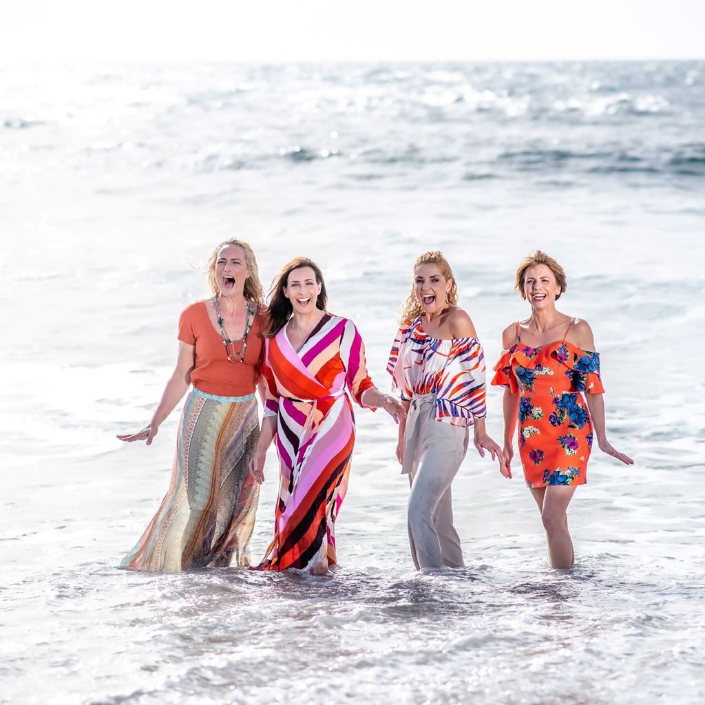 Eva Mona Rodekirchen, Ulrike Frank, Maria Wedig und Gisa Zach, GZSZ-Stars