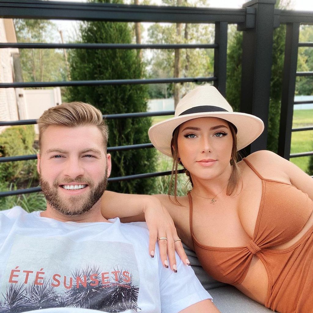 Evan McClintock und Hailie Jade im Juli 2021