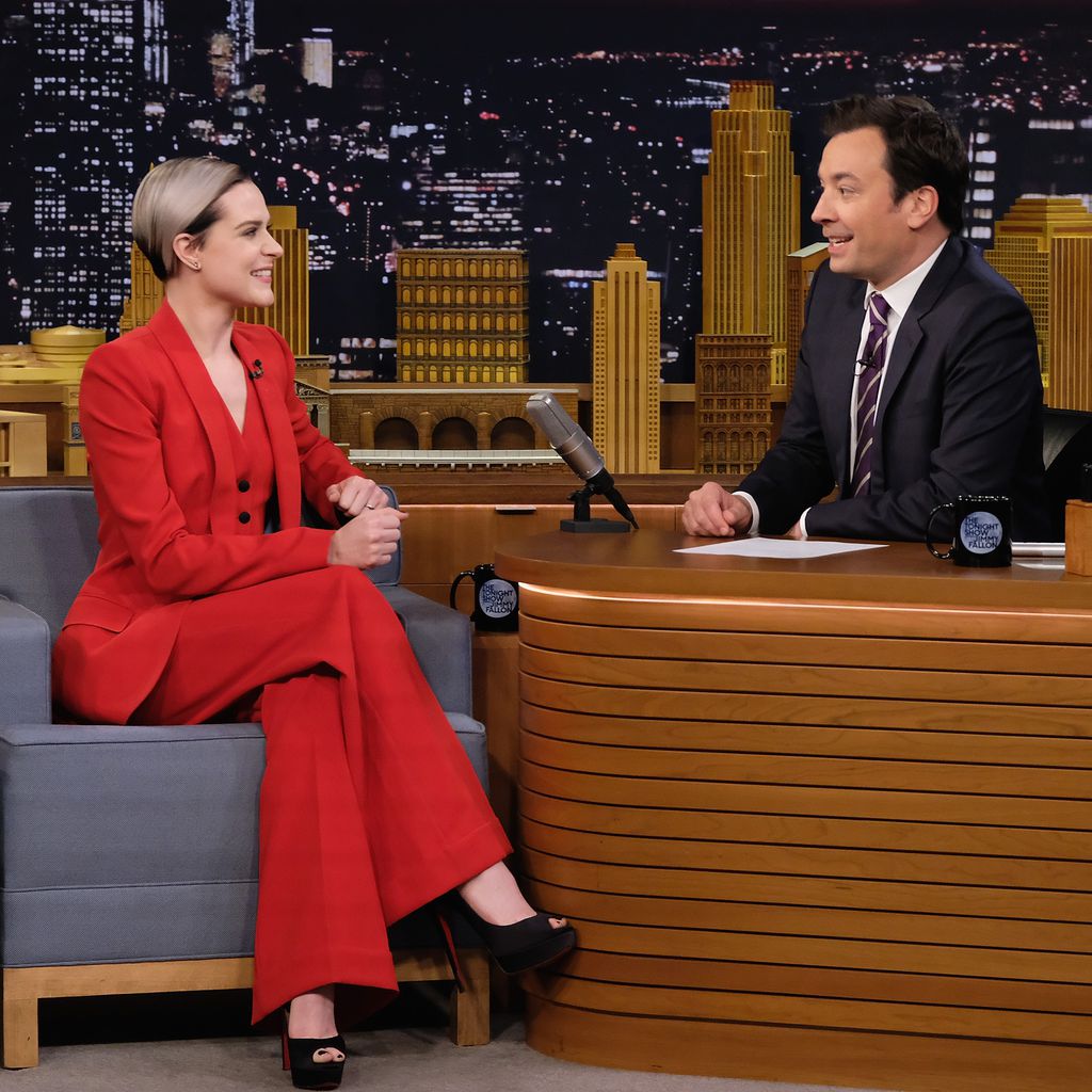 Evan Rachel Wood zu Gast bei Jimmy Fallon, 2016