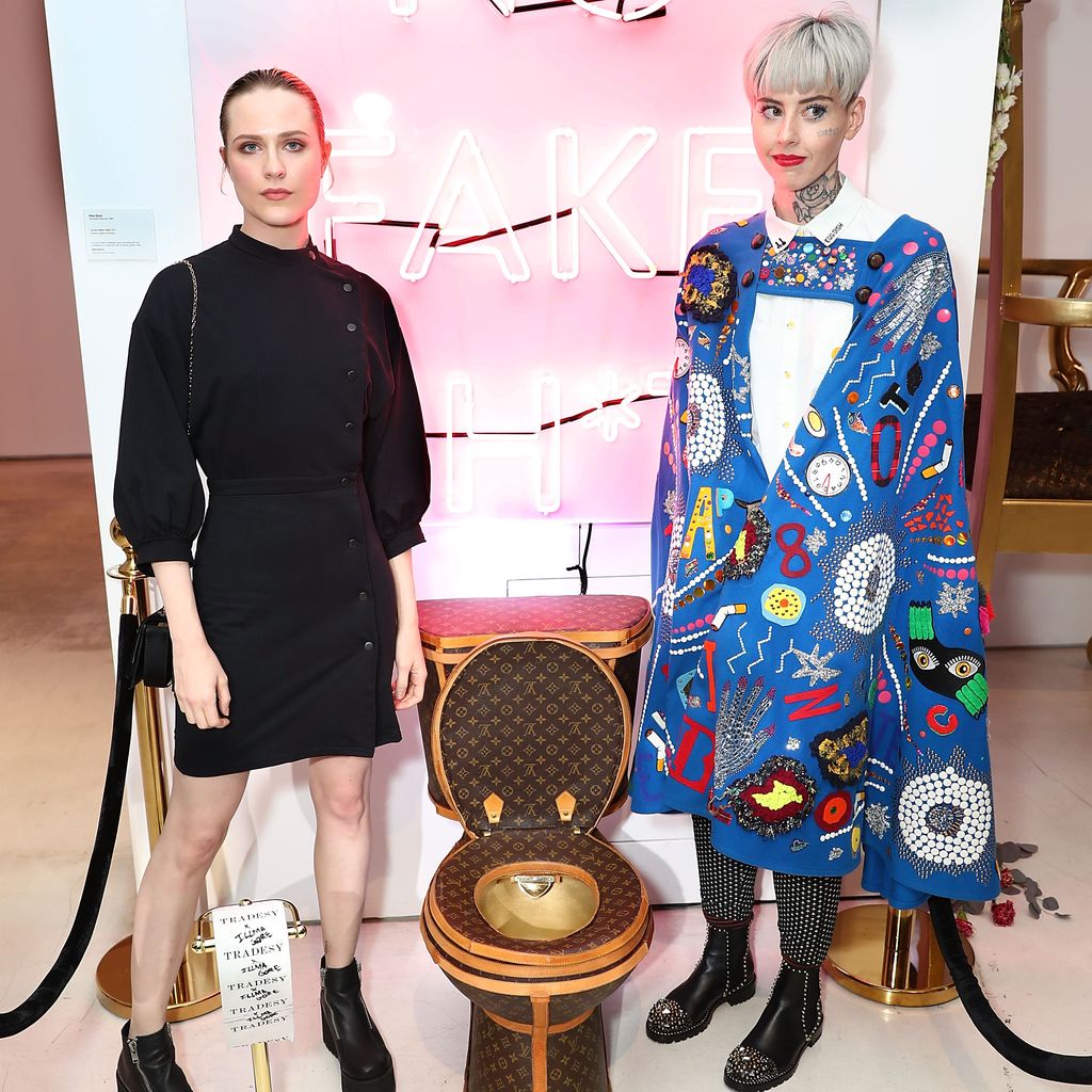 Evan Rachel Wood und Illma Gore beim Tradesy Showroom Opening in Santa Monica, 2017
