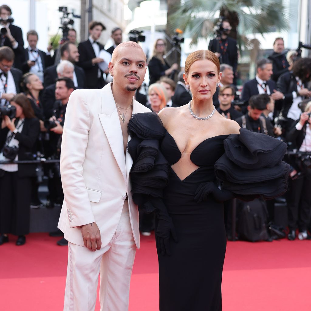 Evan Ross und Ashlee Simpson in Cannes, 2023