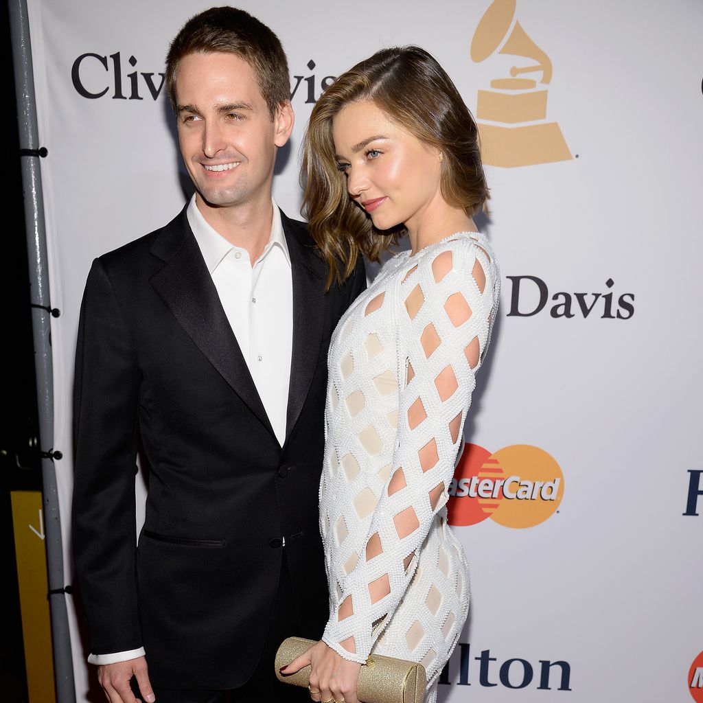 Evan Spiegel und Miranda Kerr 2016
