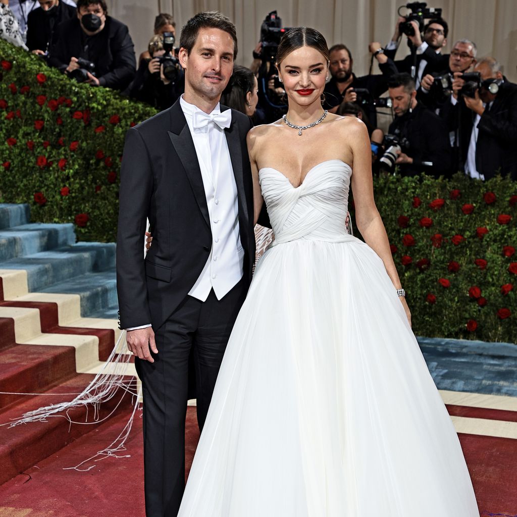 Evan Spiegel und Miranda Kerr bei der Met Gala 2022