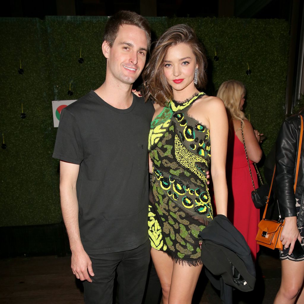 Evan Spiegel und Miranda Kerr bei einer Party in Los Angeles