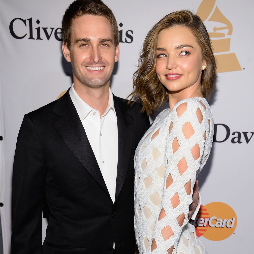 Evan Spiegel und Miranda Kerr im Februar 2016 in Beverly Hills