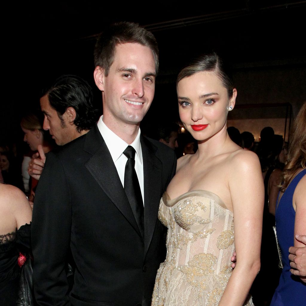 Evan Spiegel und Miranda Kerr im November 2016