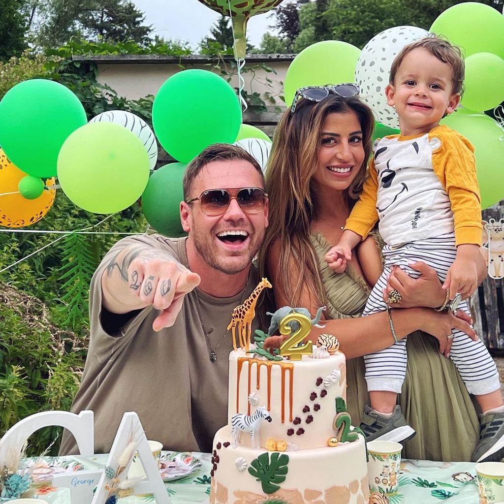 Eva Benetatou und Chris Broy an Georges Geburtstag