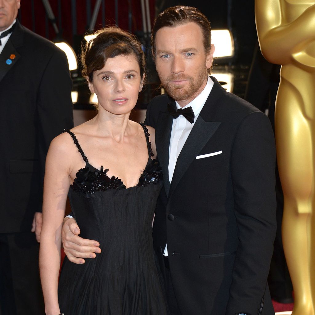 Eve Mavrakis und Ewan McGregor bei den Oscars 2014