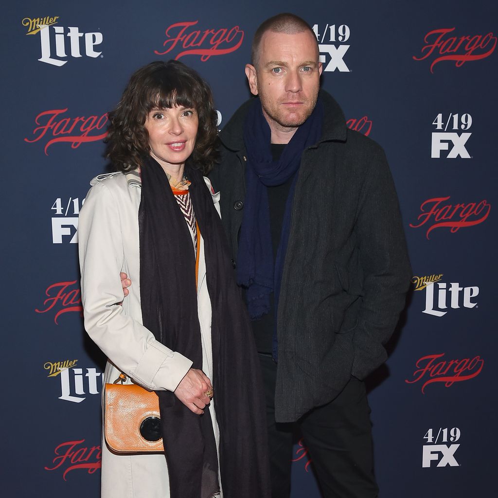 Eve Mavrakis und Ewan McGregor bei der FX Network 2017 All-Star Upfront in New York