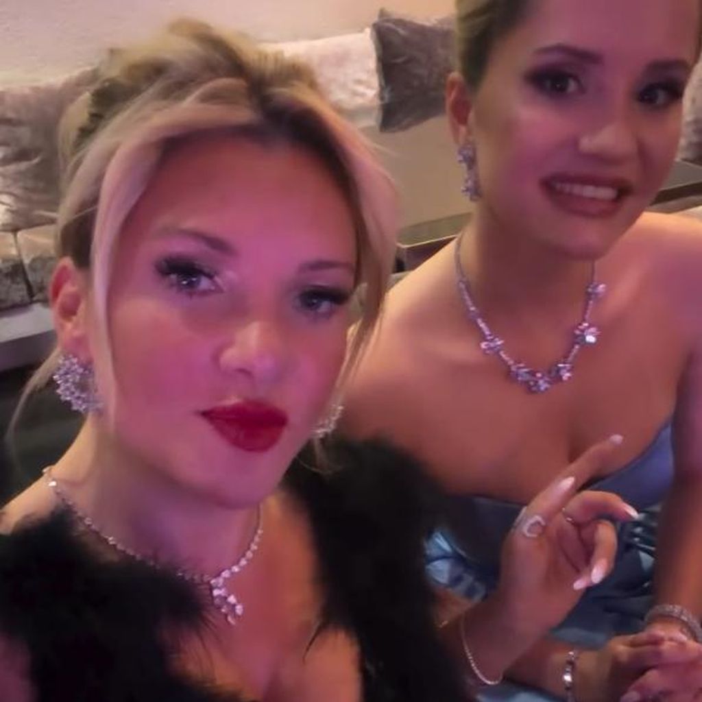 Evelyn Burdecki und Davina Geiss, Wiener Opernball 2026