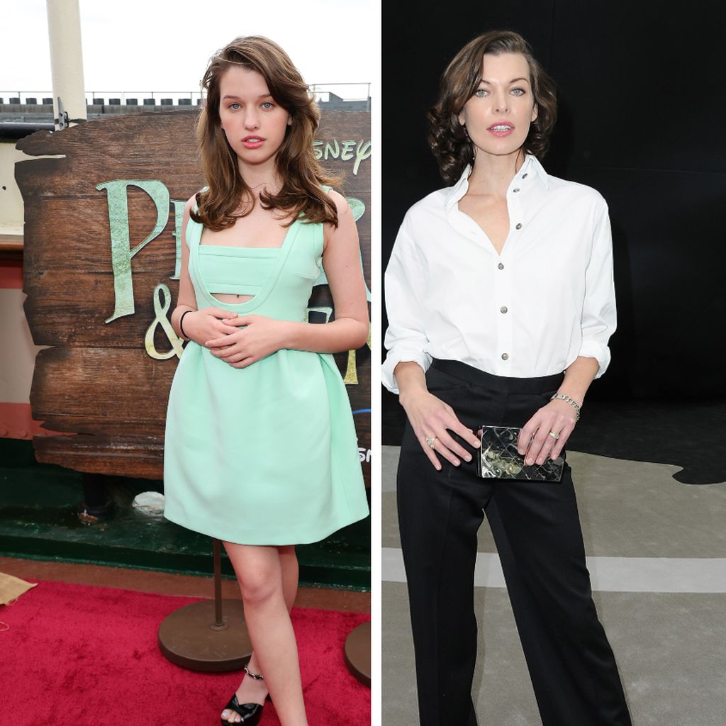 Ever Anderson und Milla Jovovich