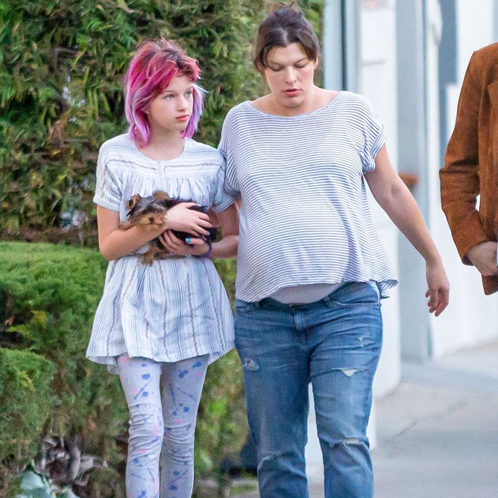 Ever Gabo mit ihrer Mama Milla Jovovich im Januar 2020