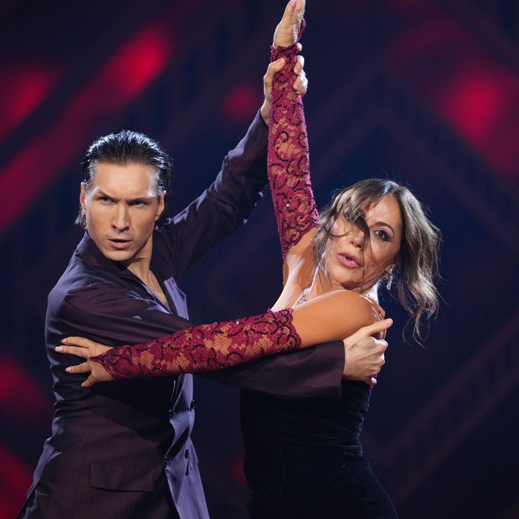 Evgeny Vinokurov und Simone Thomalla in der sechsten "Let's Dance"-Liveshow, 2025
