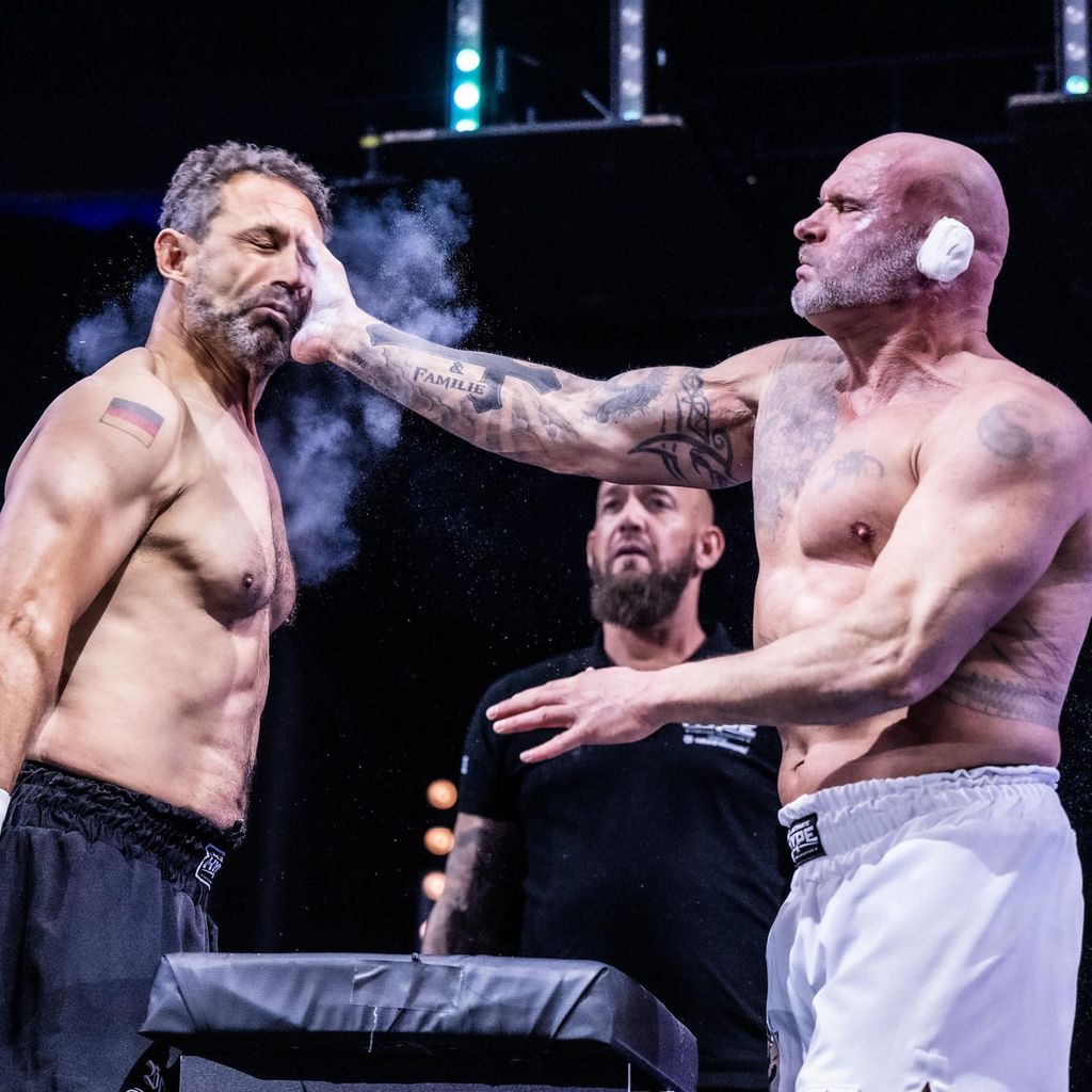 Evil Jared Hasselhoff und Thorsten Legat bei "The Ultimate Hype", Oktober 2025
