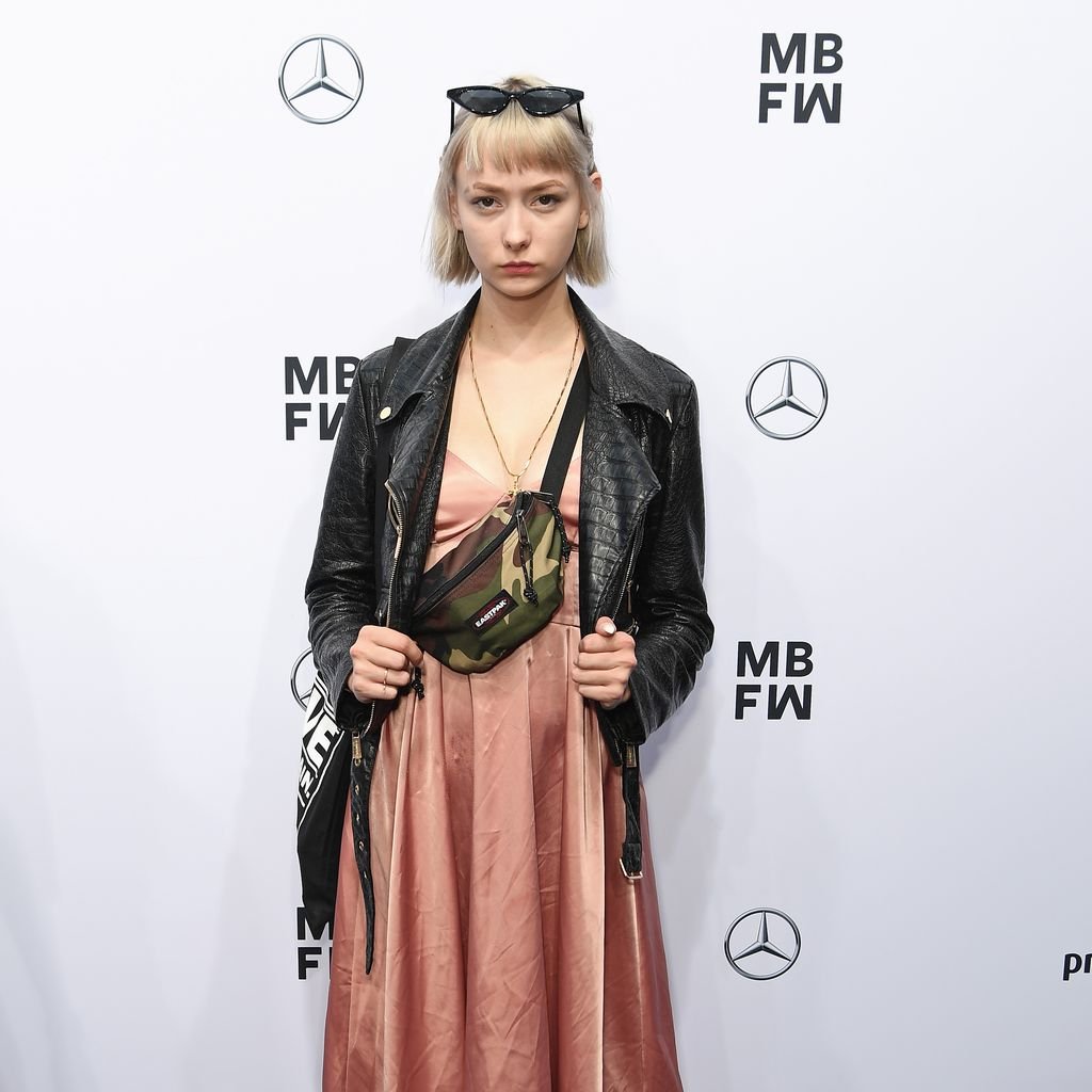Ex-"Germany's next Topmodel"-Kandidatin Sally bei der Fashion Show von Rebekka Ruetz