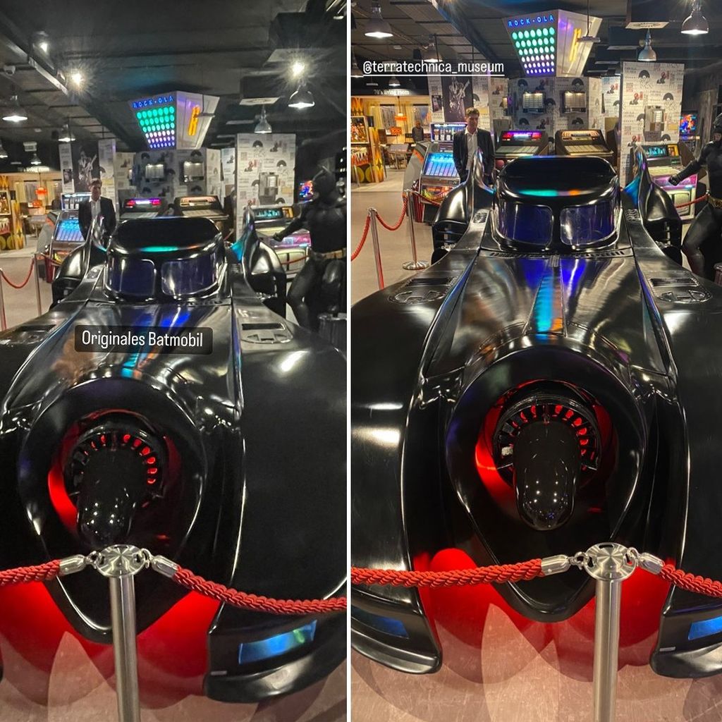 Auto, das Philip und Sandra im Technikmuseum gesehen haben