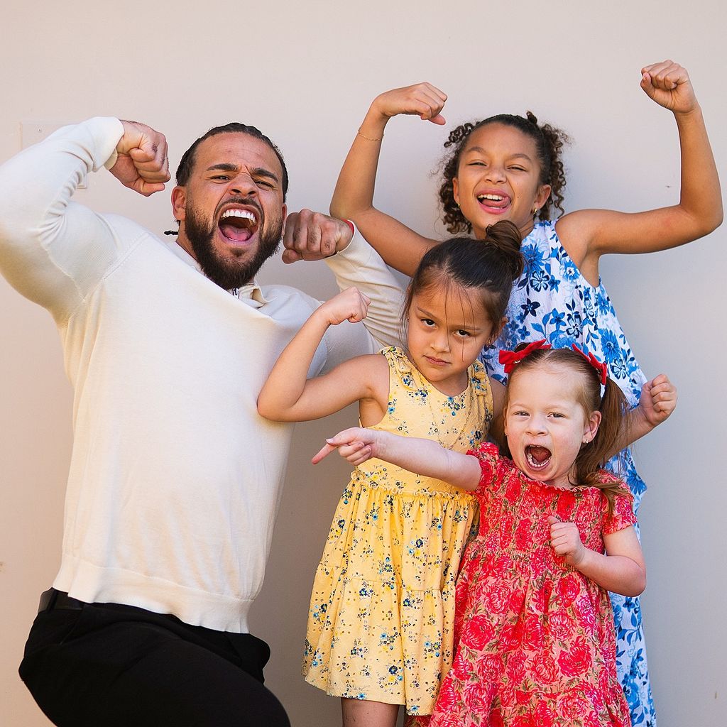 "Ex on the Beach"-Stars Cory Wharton mit seinen Töchtern