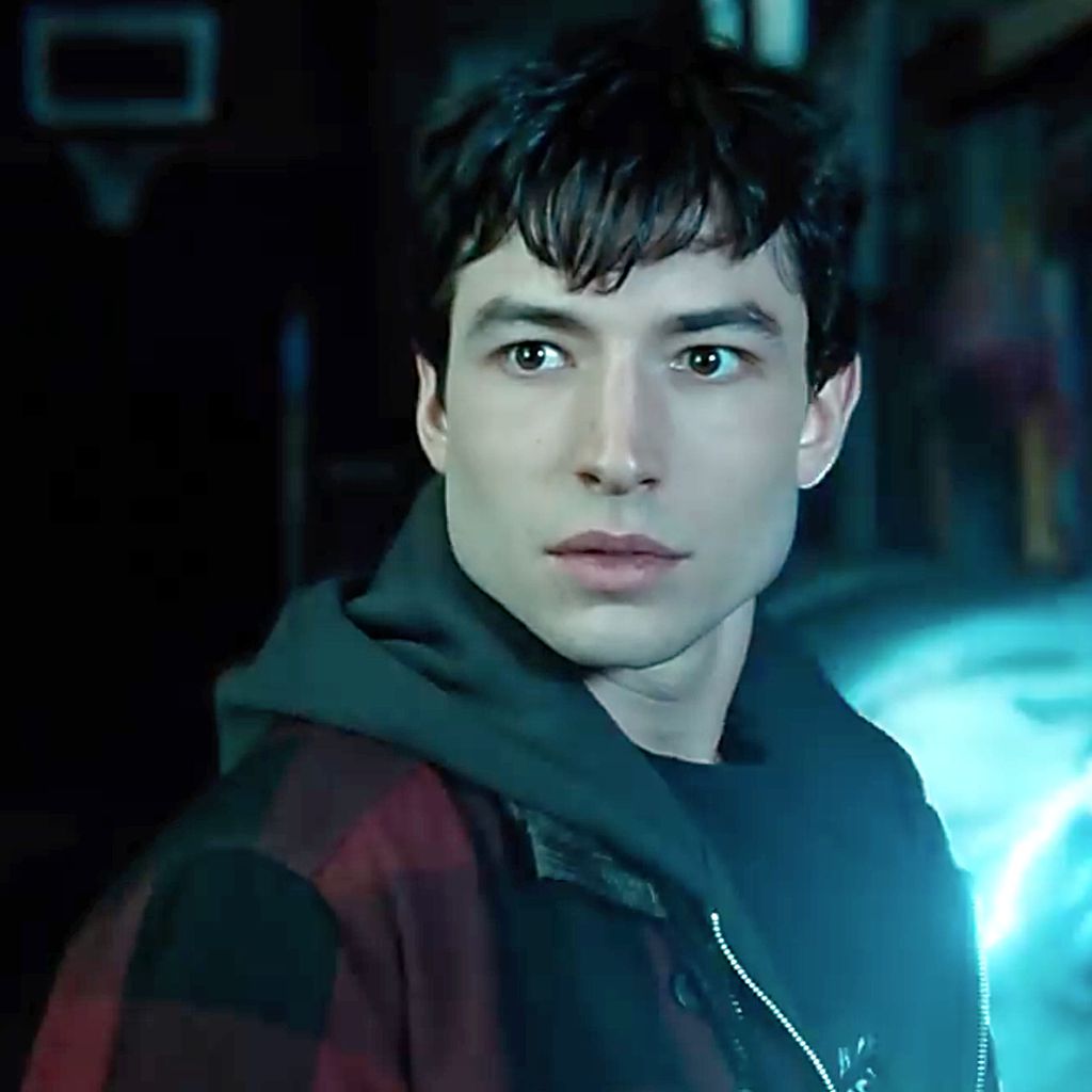 Schauspieler Ezra Miller in "Justice League"