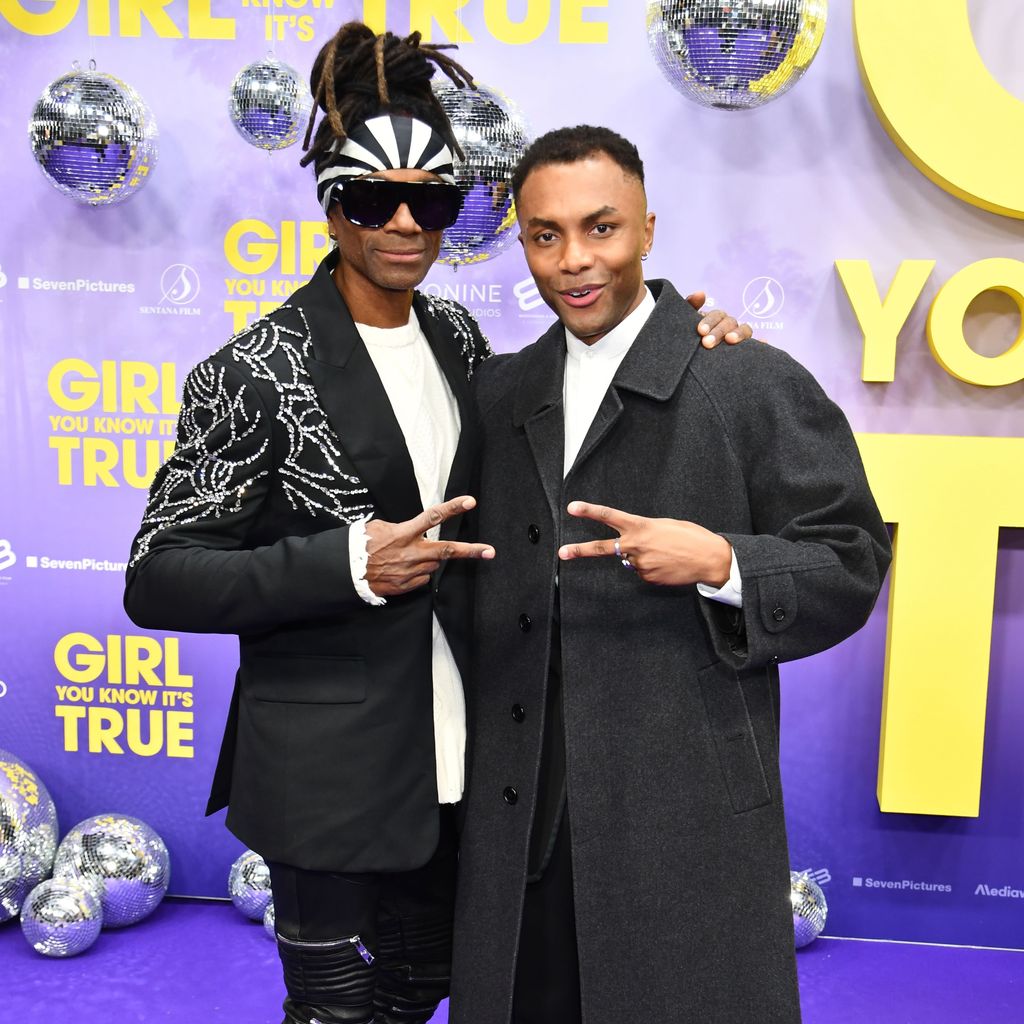 Fab Morvan und Elan Ben Ali bei der "Girl You Know It's True"-Premiere